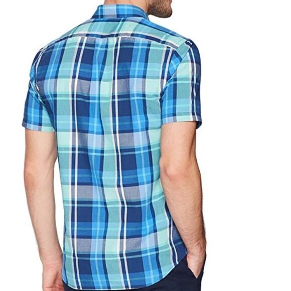 Goodthreads Slim-Fit Short-Sleeve Plaid Shirt (C9) - Picture 2 of 7